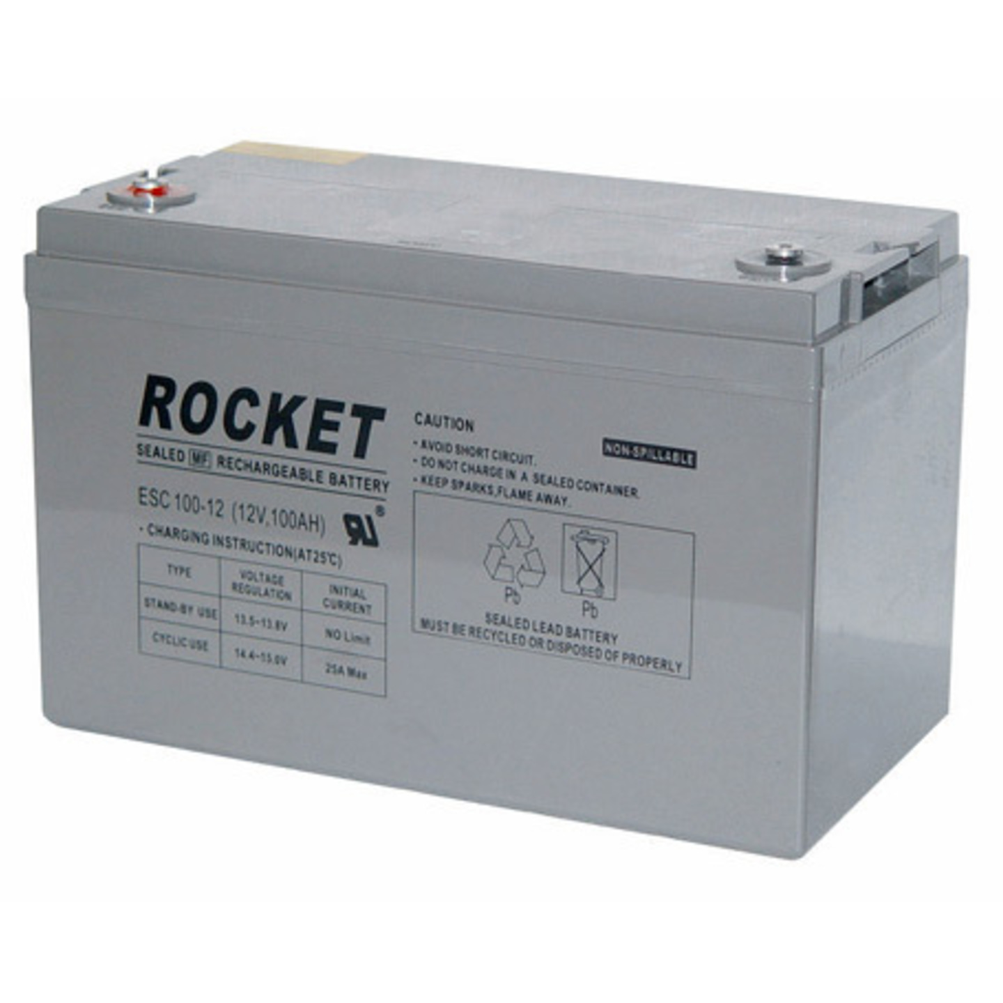 100 AH - 12 V SMF Battery 