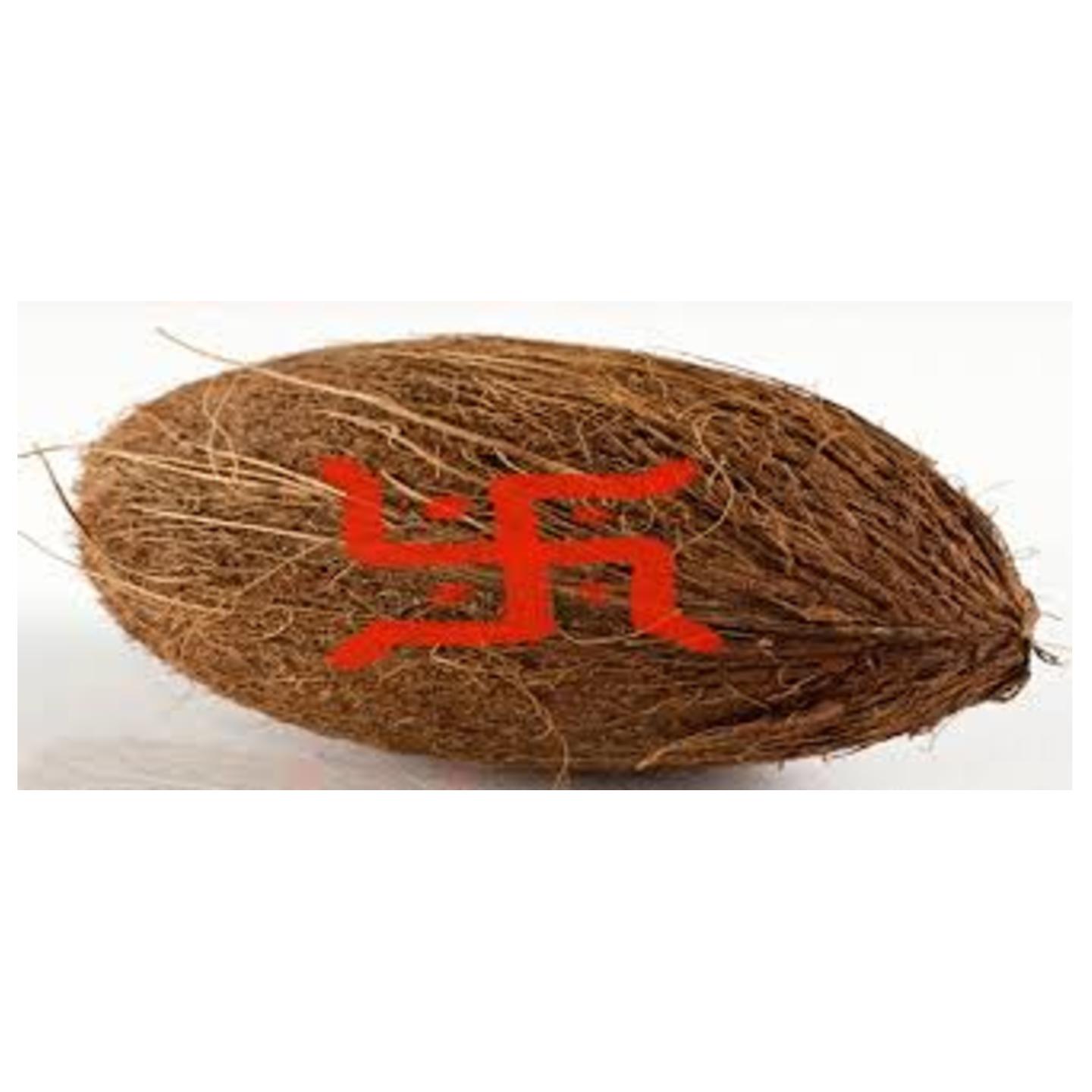 Coconut(Nariyal with Jute)