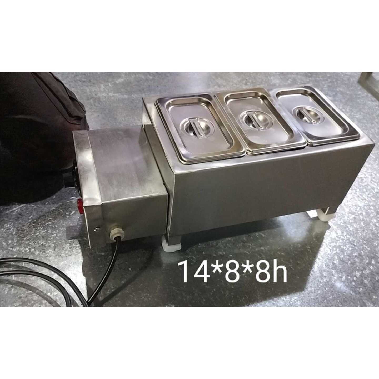 Stainless Steel Chocolate Melter 1/9 100mm Pans 