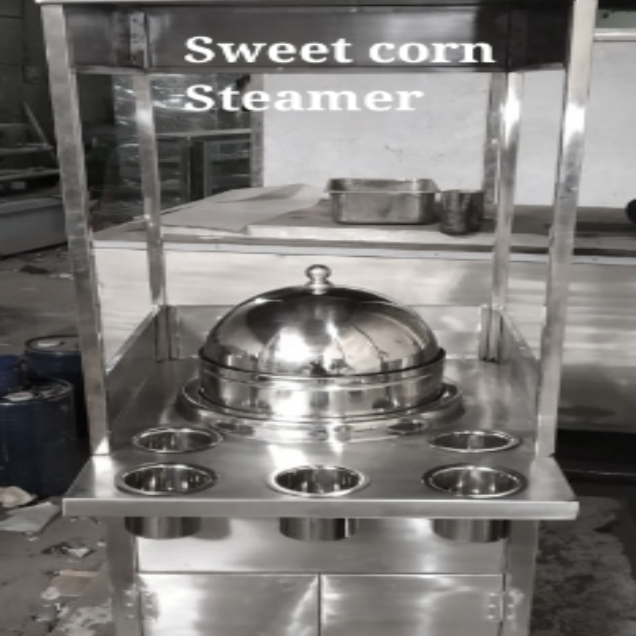 Sweet corn counter electric opertaed