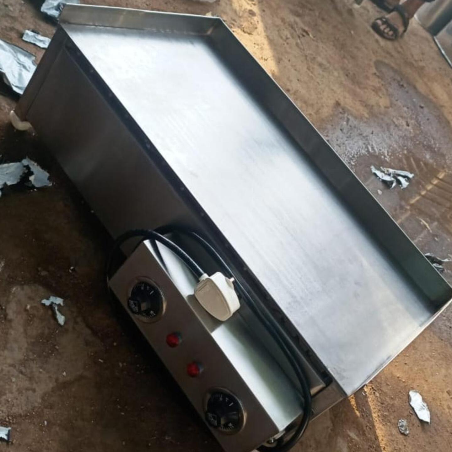 Stainless Steel Commercial Hot Griddle Plate