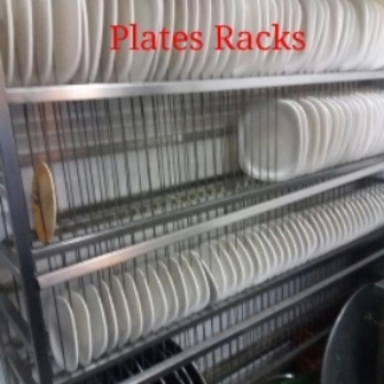 Plates Racks stainless Steel