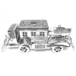 Exclusive Vintage Car Luxury Decor with Utility Case