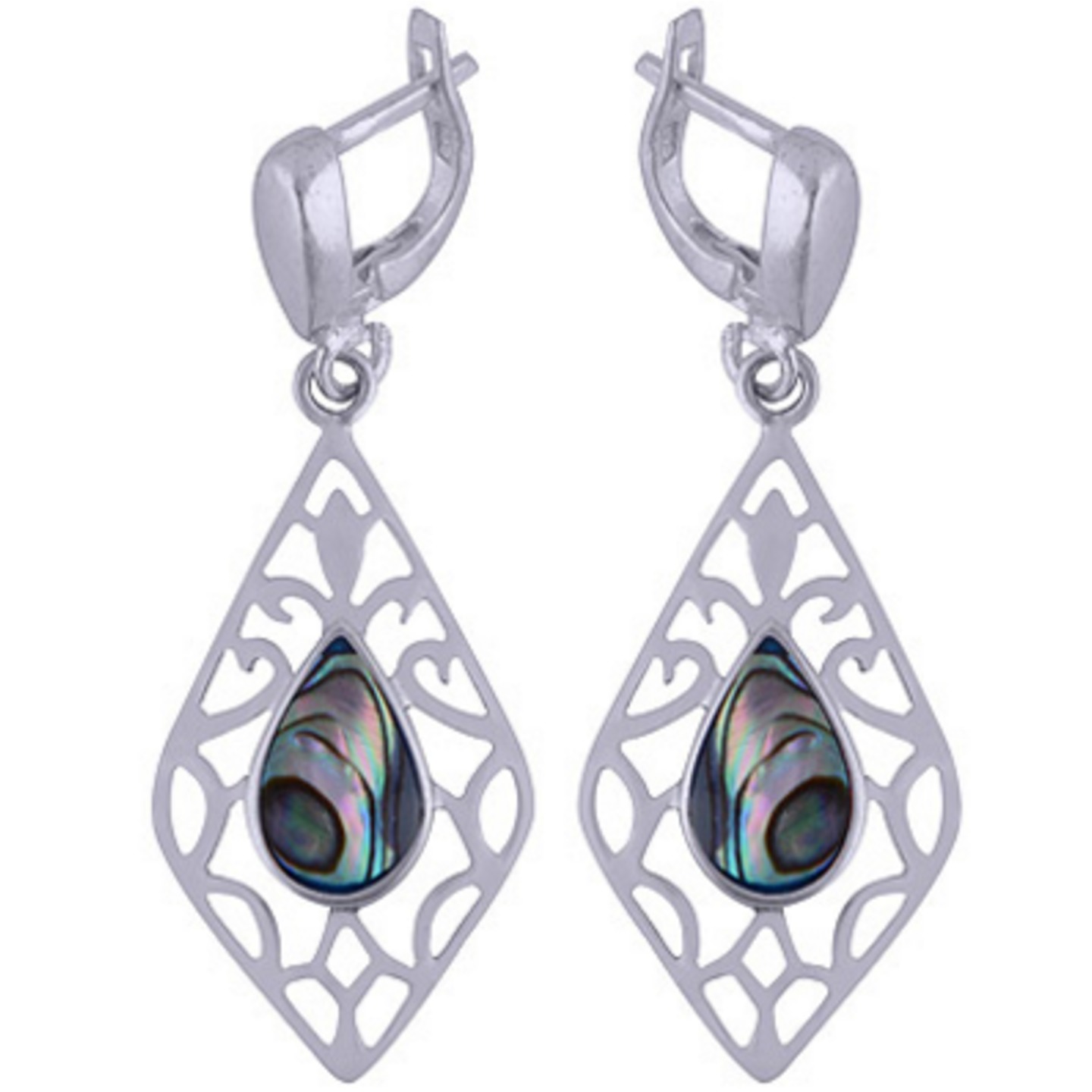 The Rainbow Silver Earring