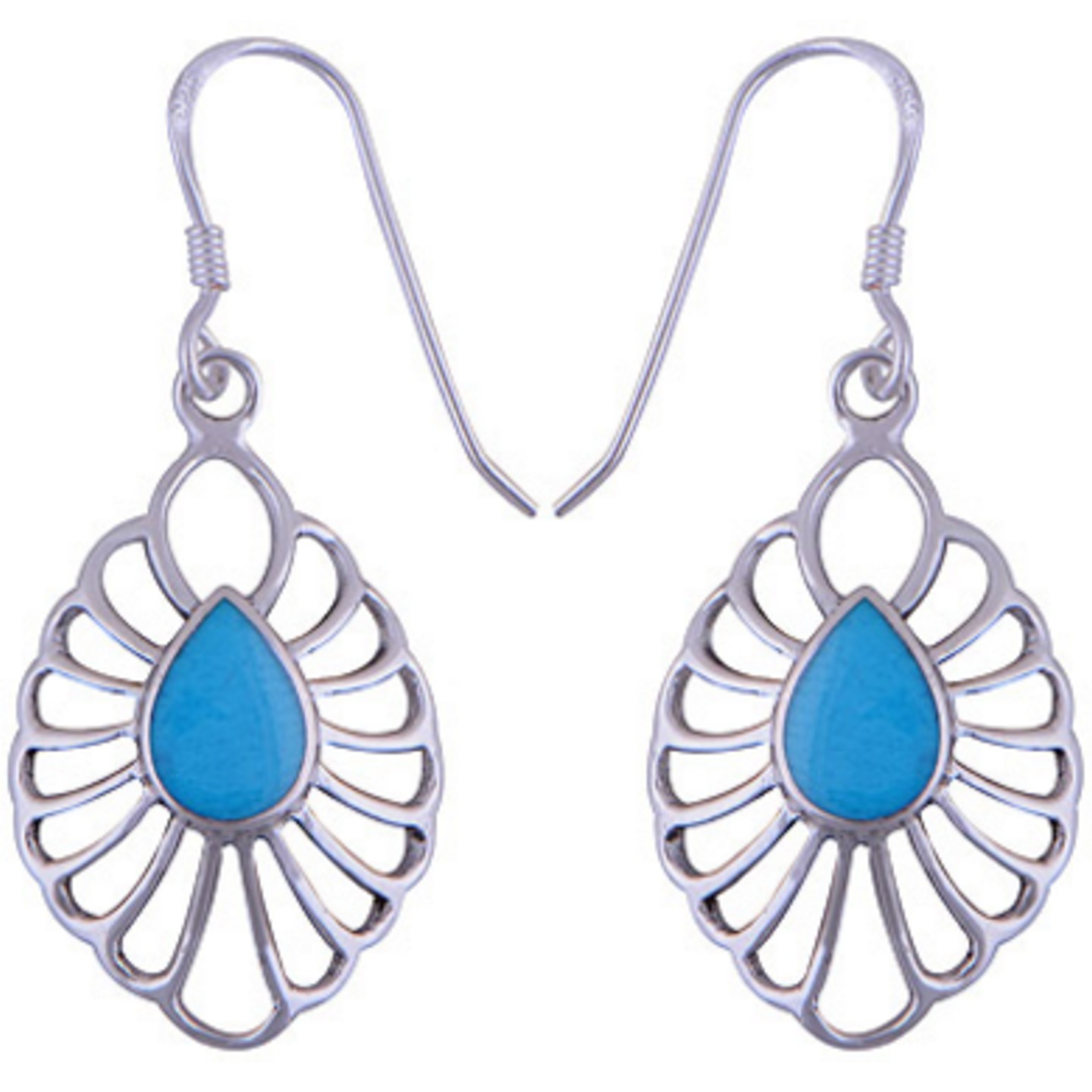 The Azure Silver Earring