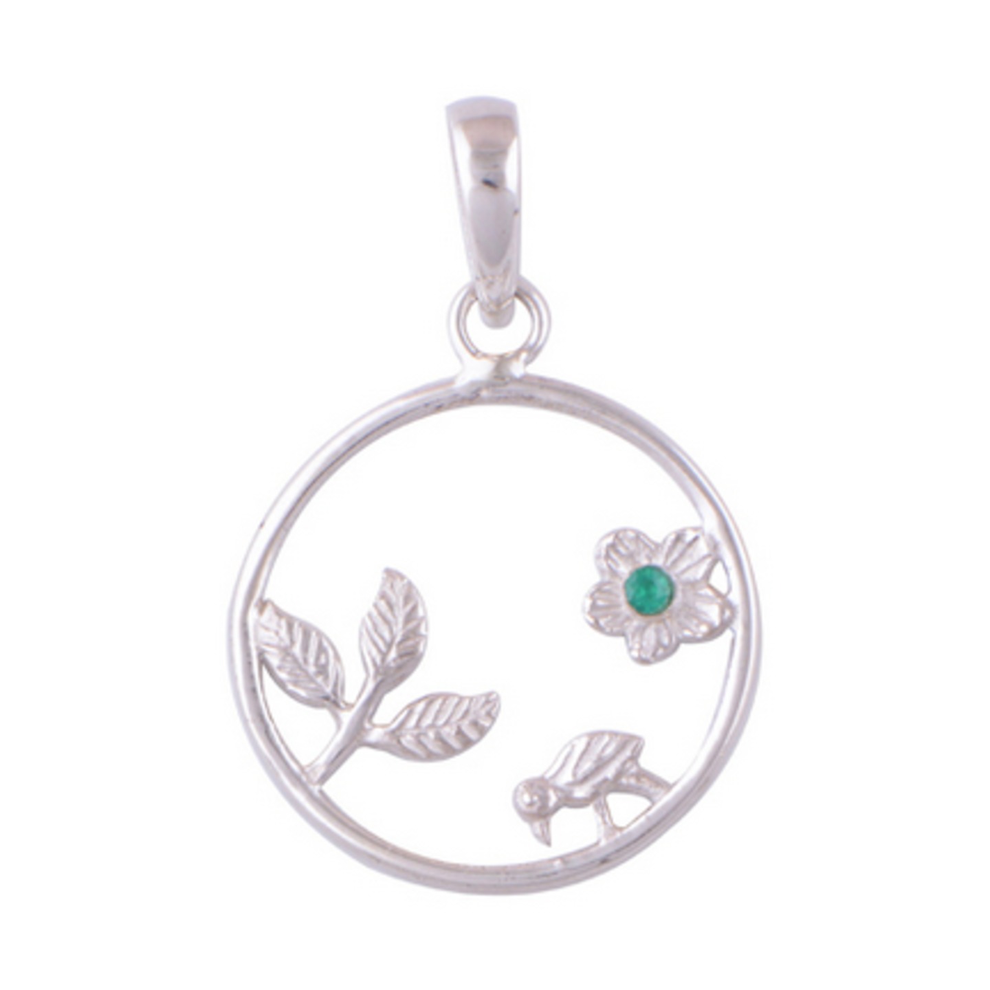 The Duckling Silver Pendant