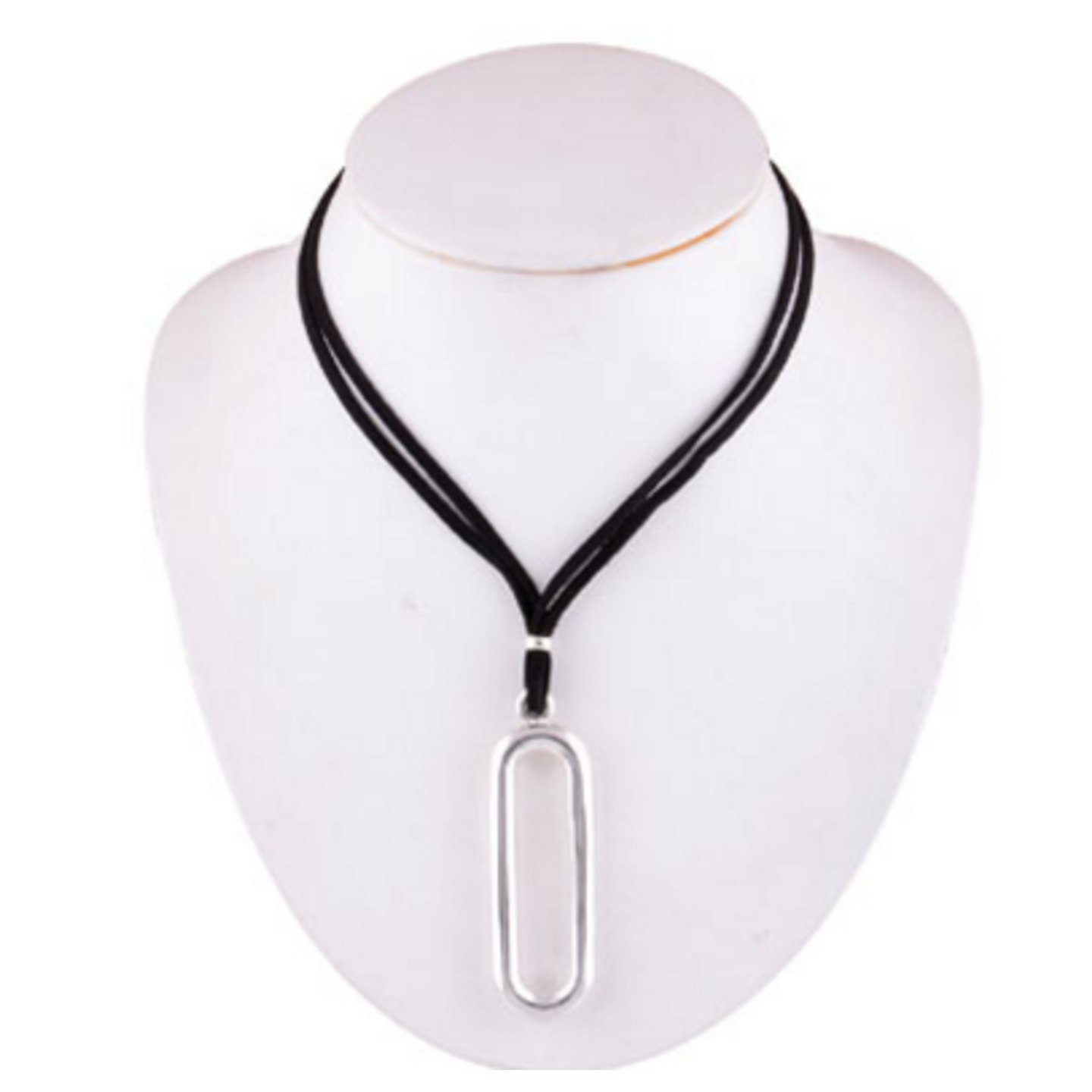 The Loop Silver Necklace