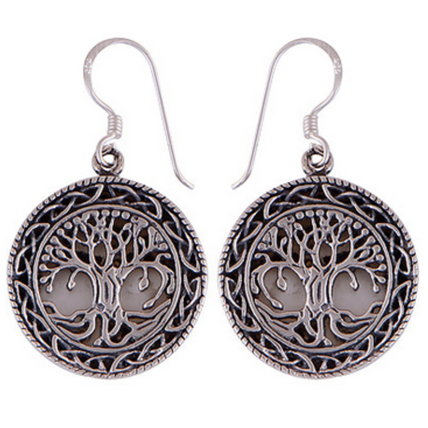 The Tree Of Life Silver Earring