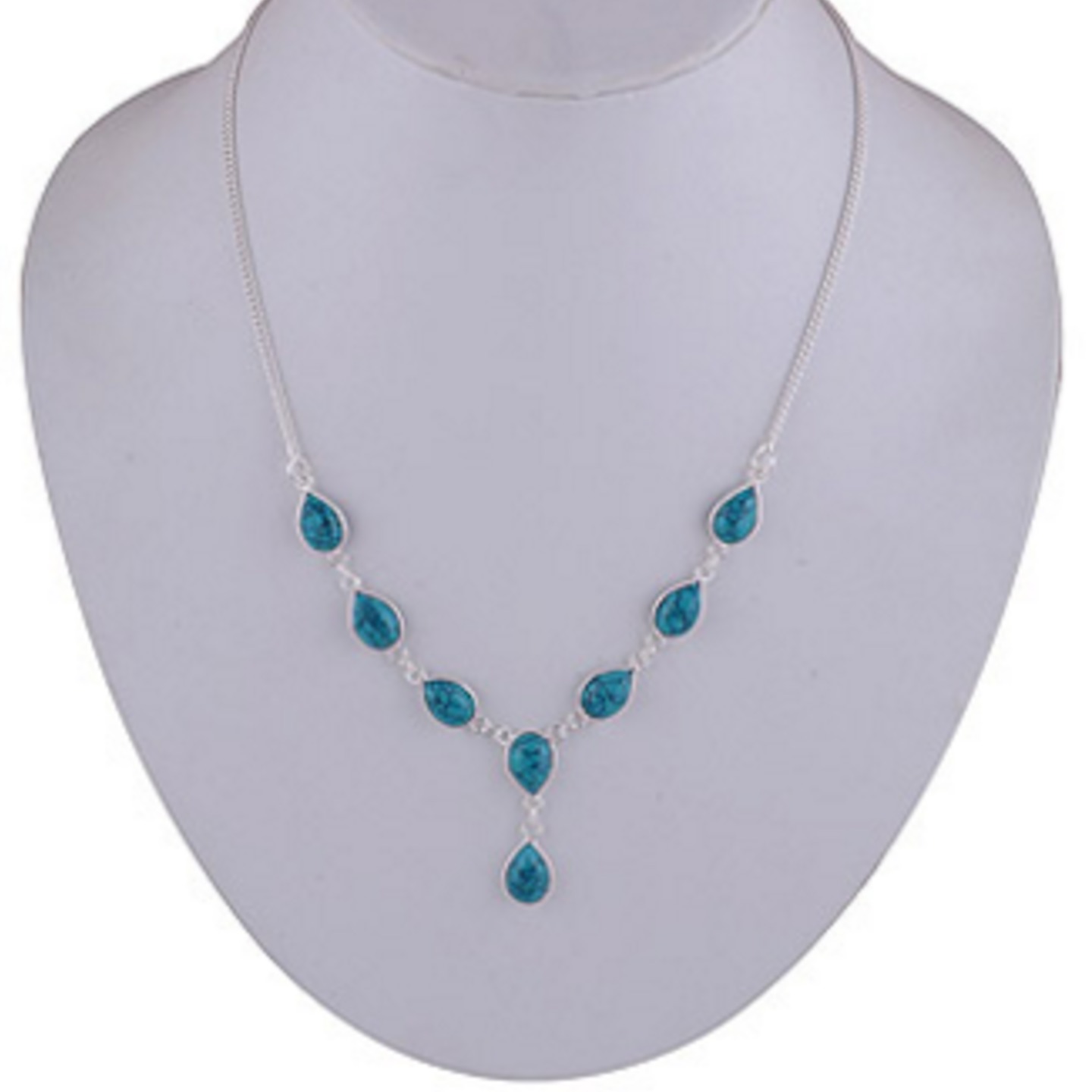 The Turquoise Silver Necklace