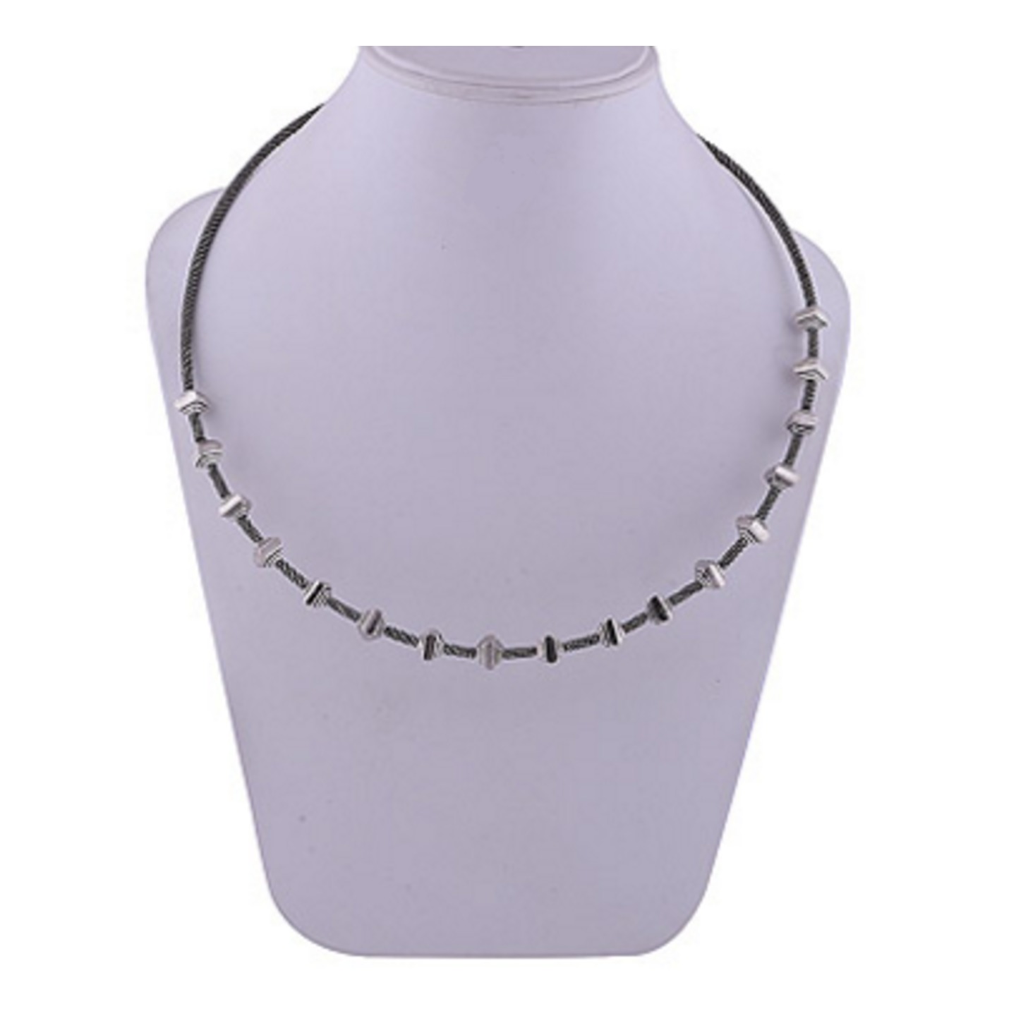 The Square Silver Necklace