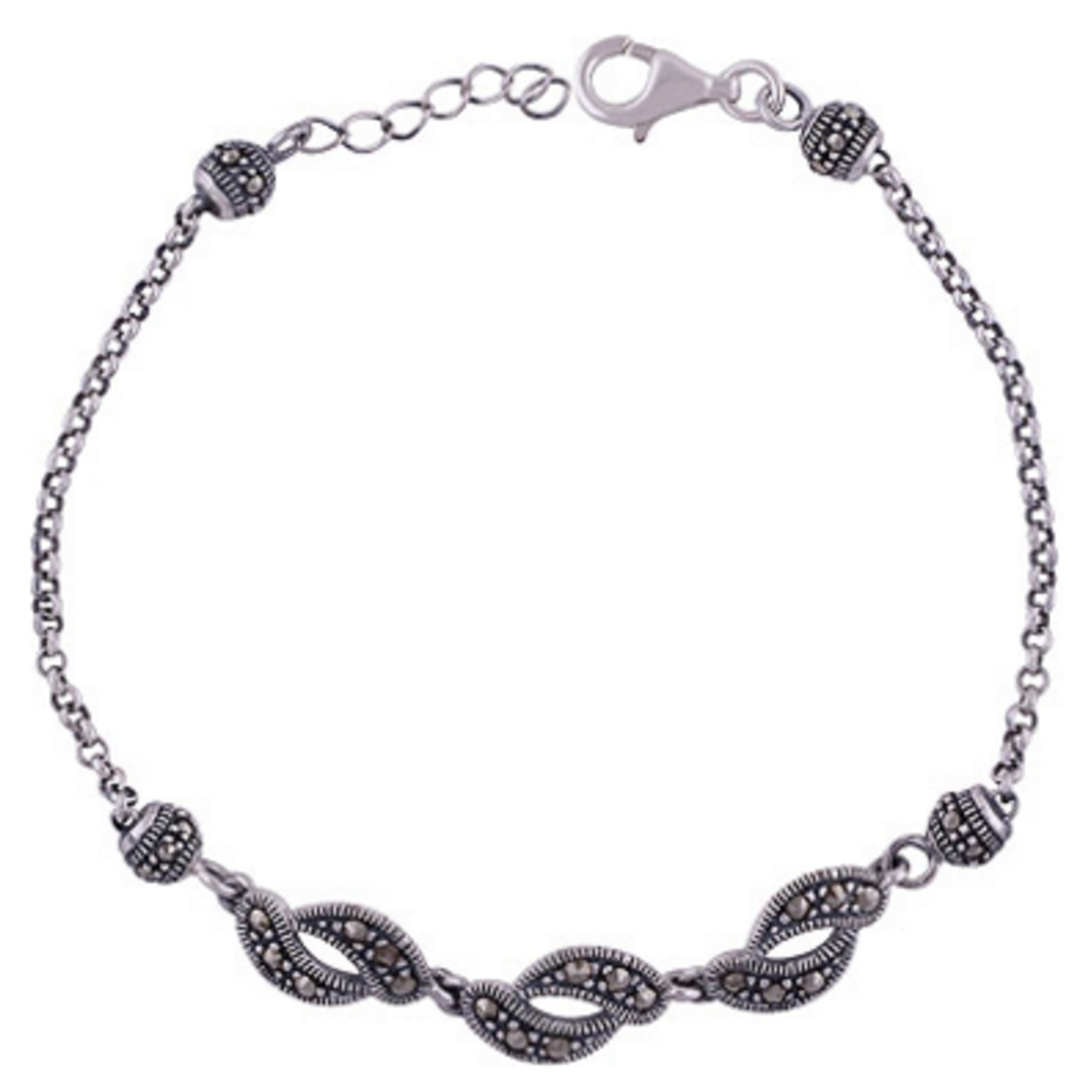 The Marcasite Silver Bracelet