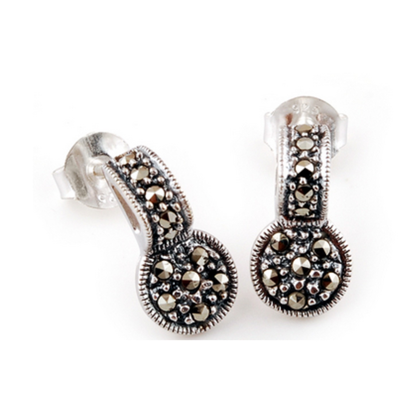 The Marcasite Silver Studs