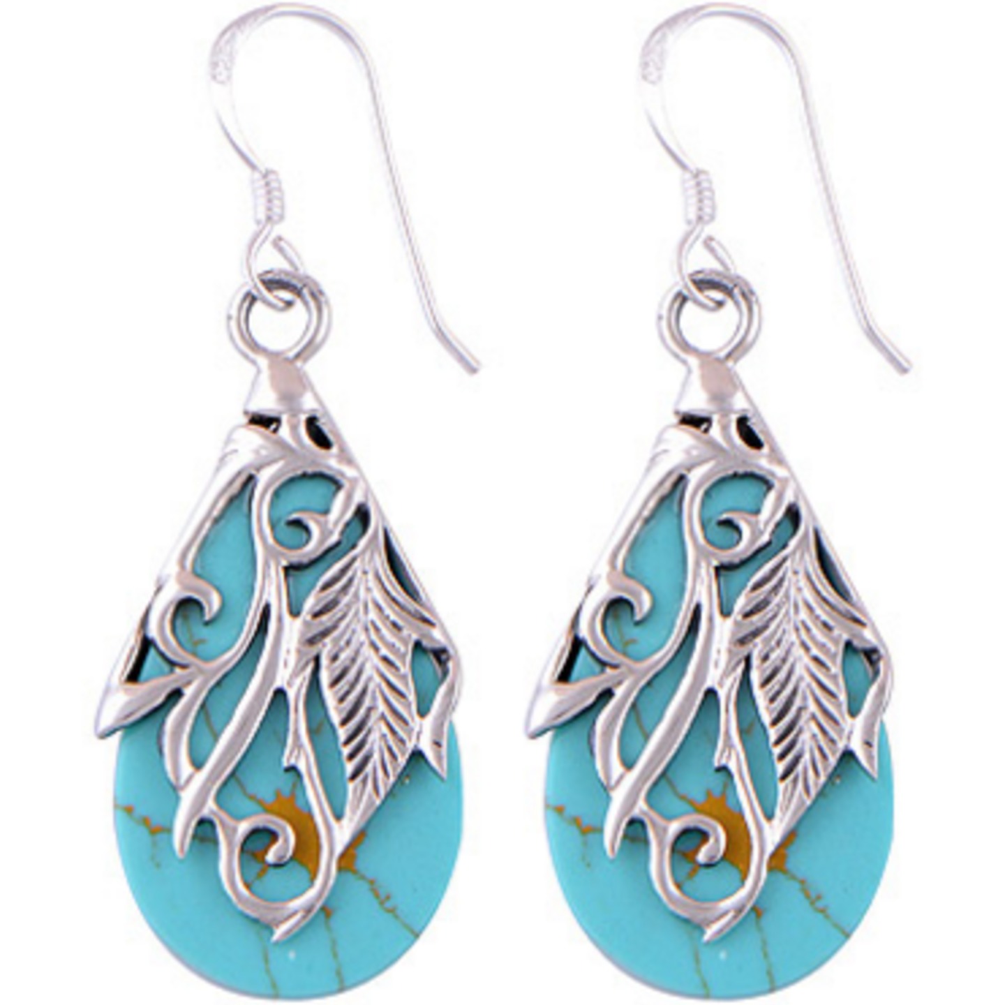 The Blue Silver Earring