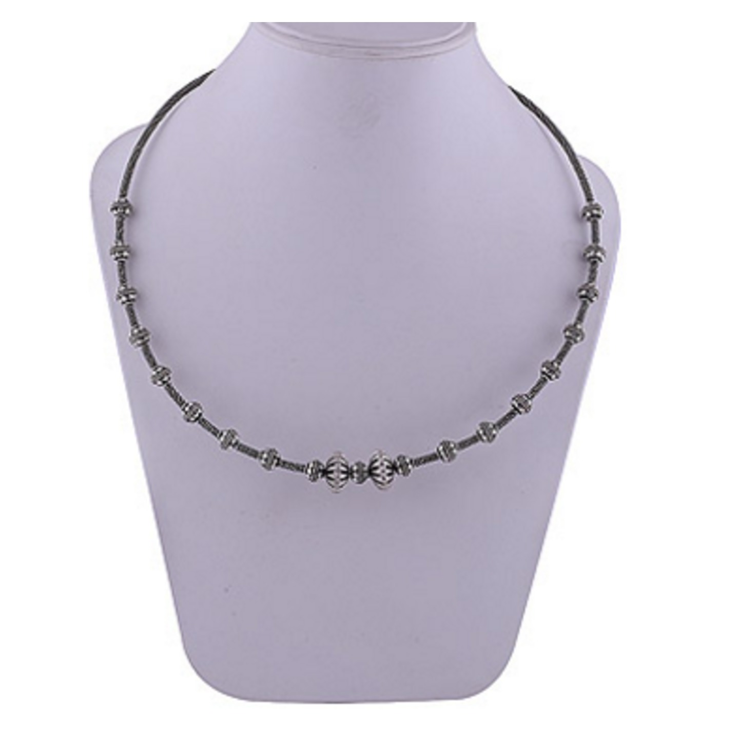 The Party Silver Necklace