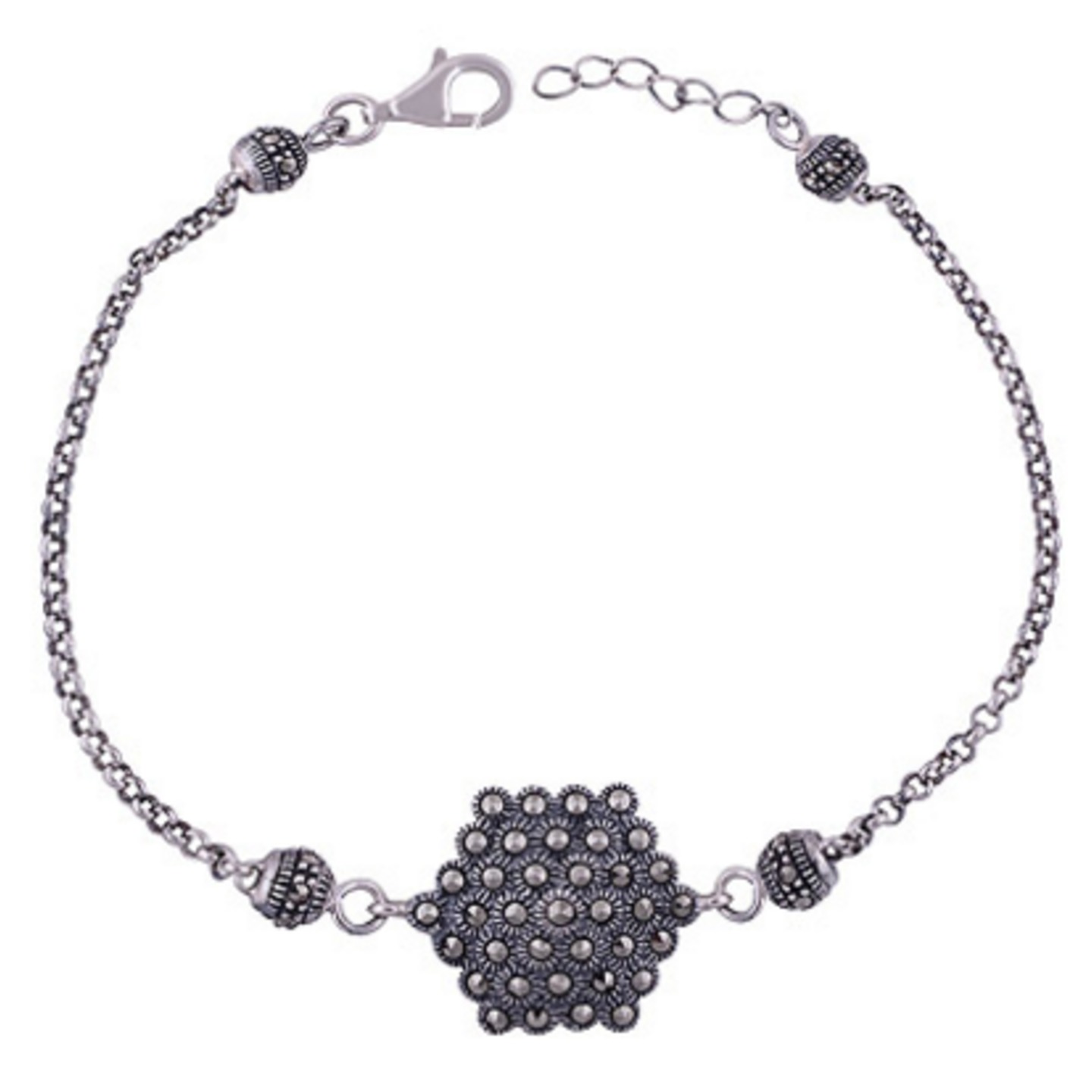 The Marcasite Silver Bracelet