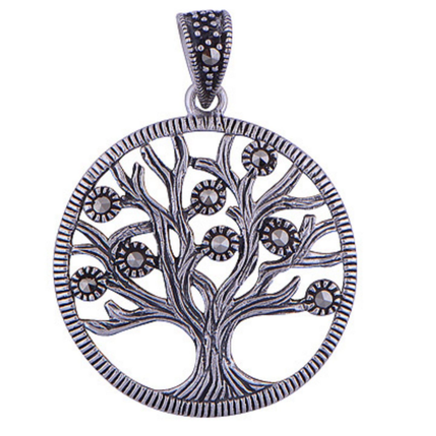 The Tree Of Life Silver Pendant