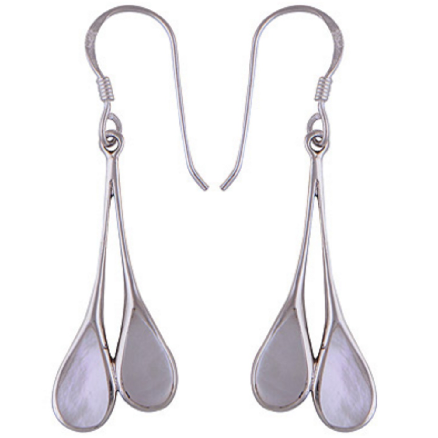 The Rose Drop Silver Earring