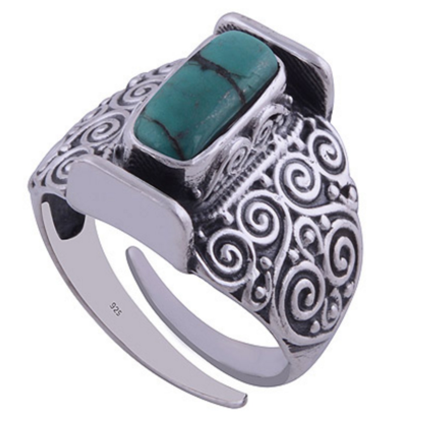 Cocktail Turquoise Ring