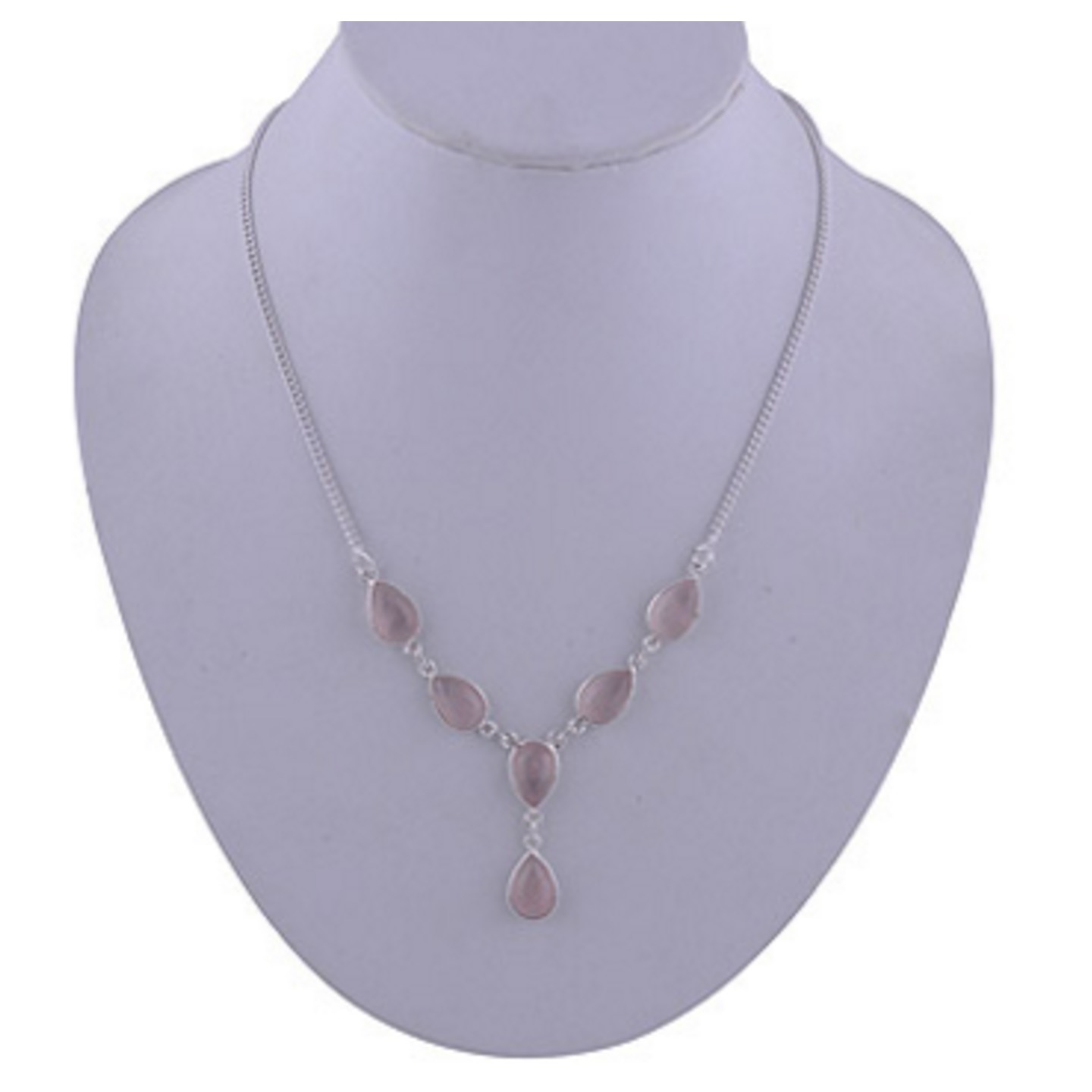 The Rose Silver Necklace