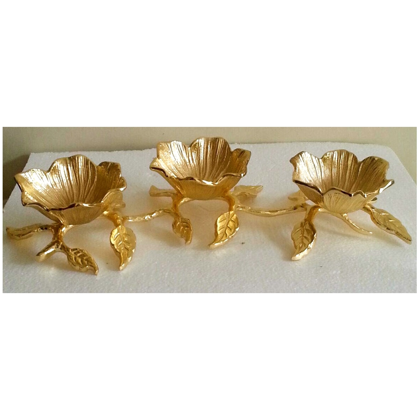 3 Gold Flowers  