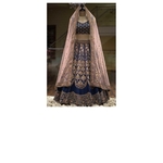 Women's Featuring Embroidered A-Line Lehenga Choli In Heavy Taffeta Silk