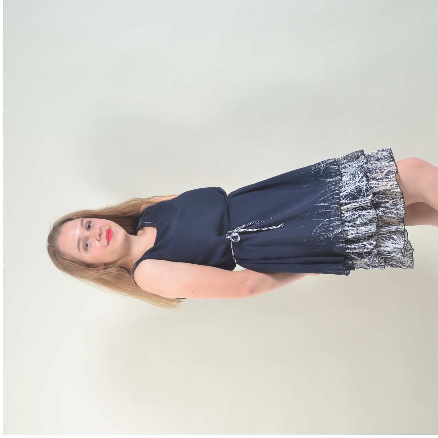 Poppy Dress Blue