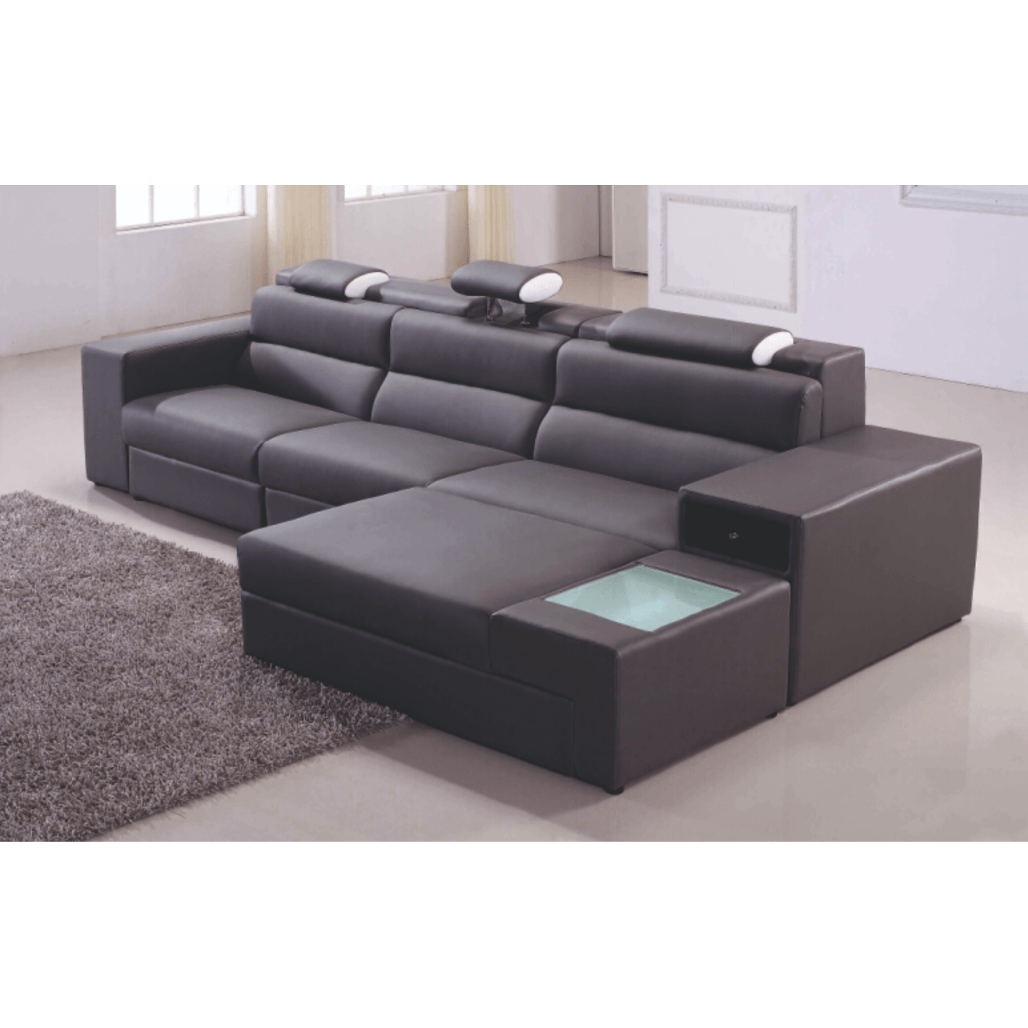 Orion Left Side Lounger Sofa (FC47)