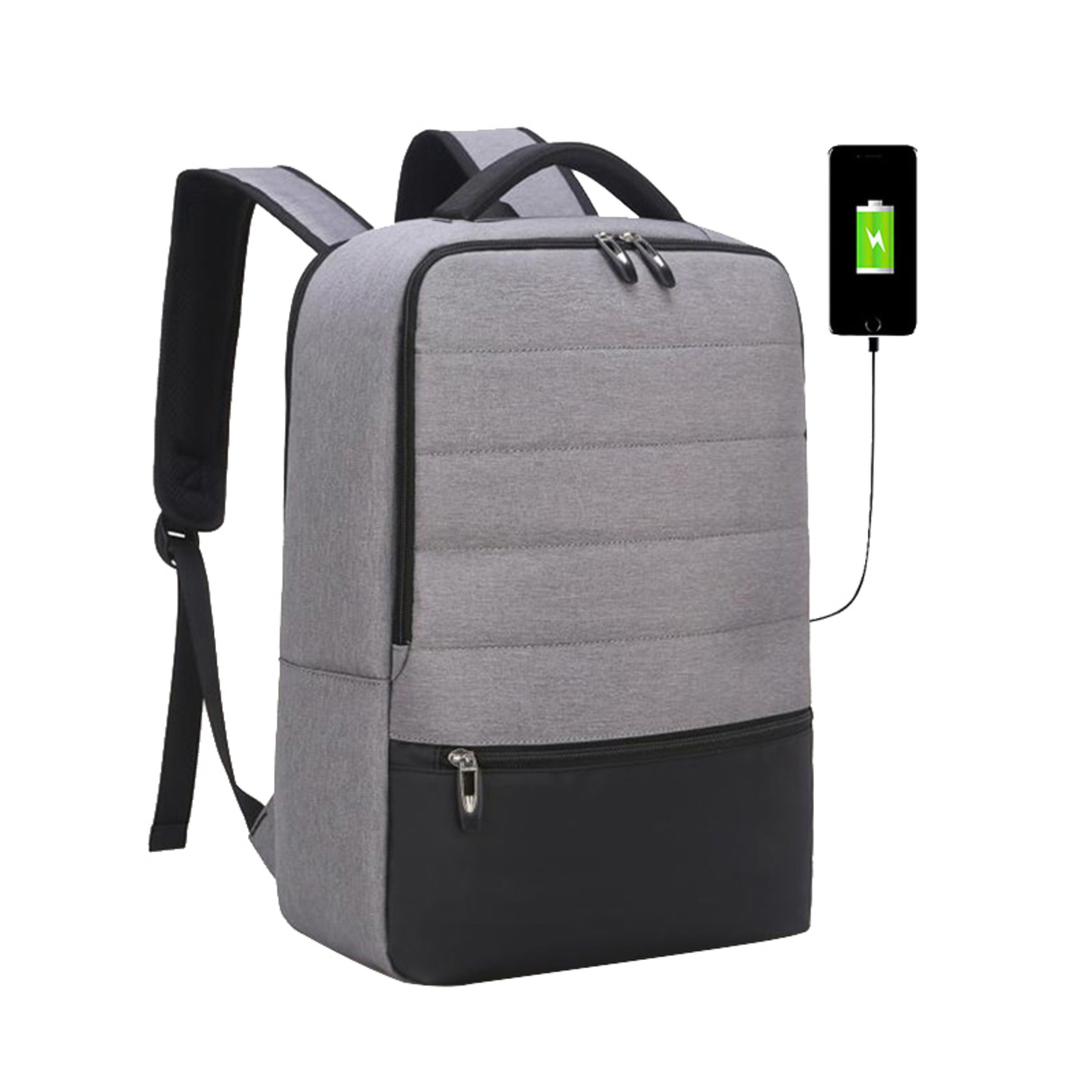 USB Backpack Water resistant and water proof. 