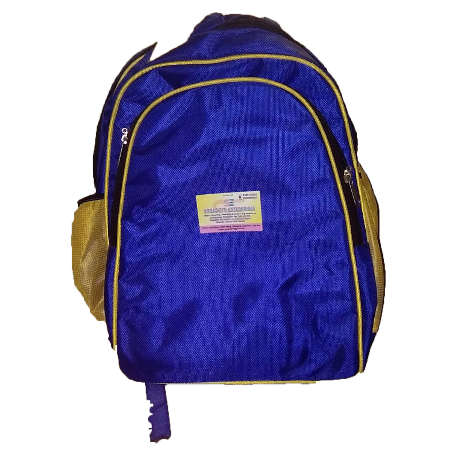 PRODUCTCART "BLUE YELLOW" SCHOOL BACKPACK FOR SMALL KIDS