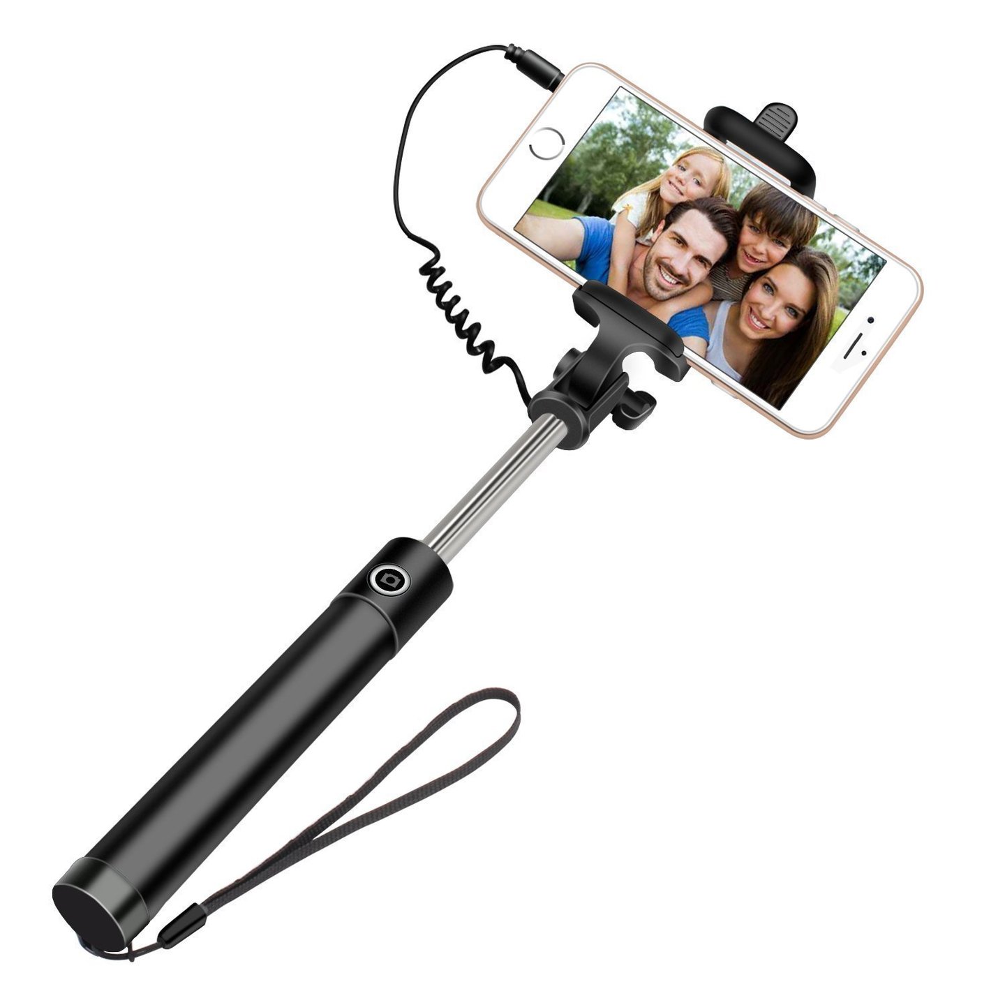 Premium Selfie Stick (Aux Connector)