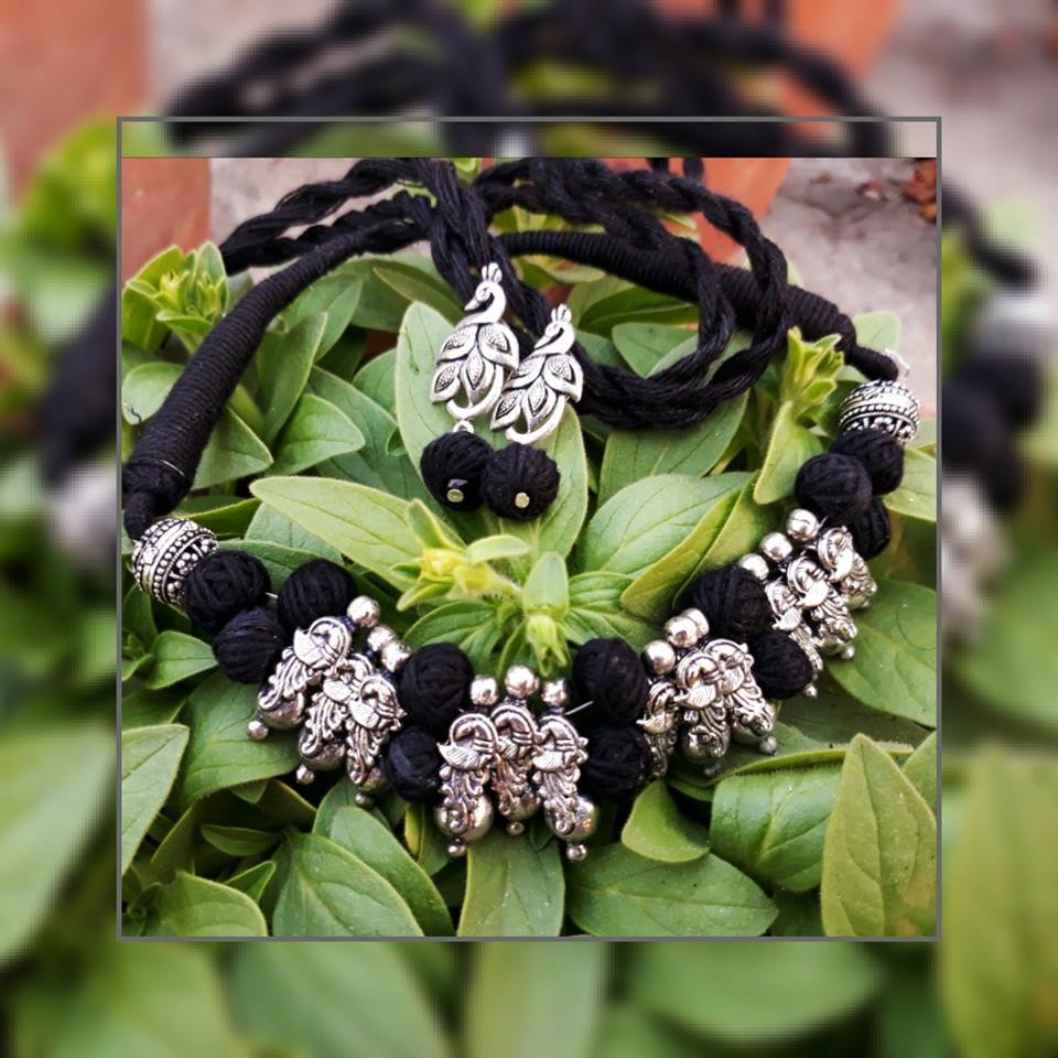 Black Kolapuri Necklace