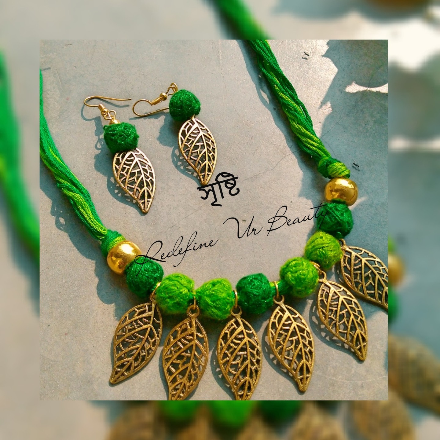 Golden Leaf Necklace