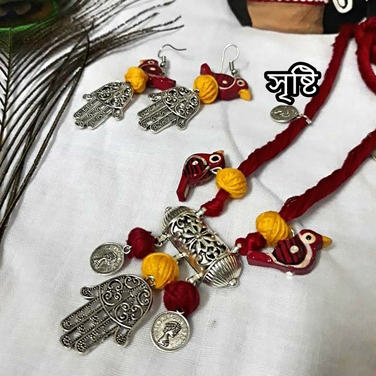 Humsa neckpiece set