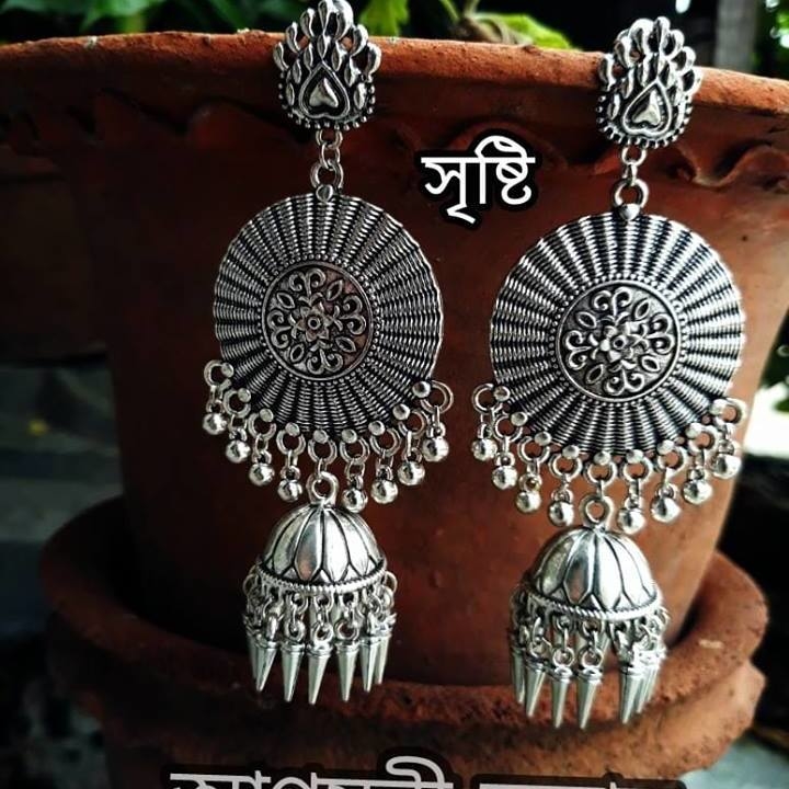 Silver Jhumka 2