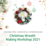 22 Dec Christmas Wreath Making Workshop 2021