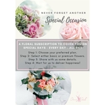Floral Subscription (4 occasions)