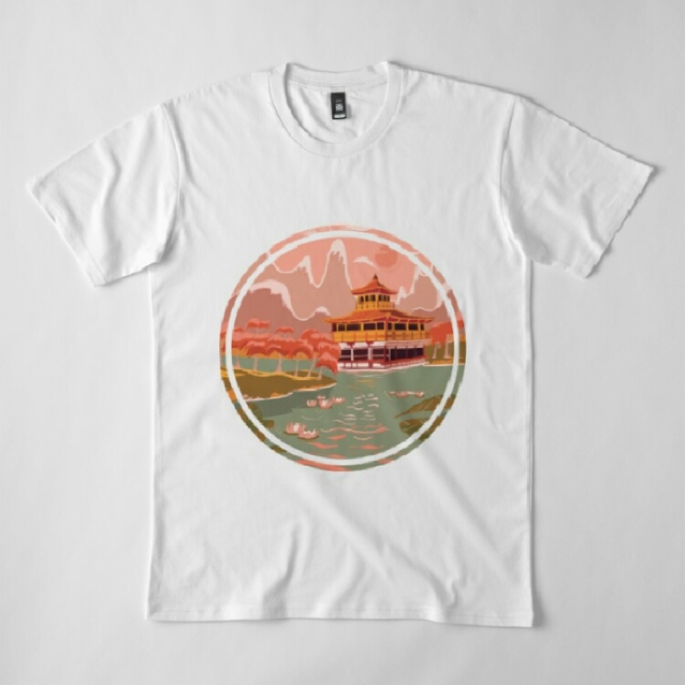 "CHINESE TEMPLE" T-SHIRT 