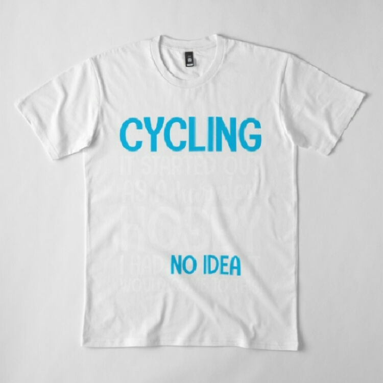 "CYCLING NO IDEA" T-Shirt