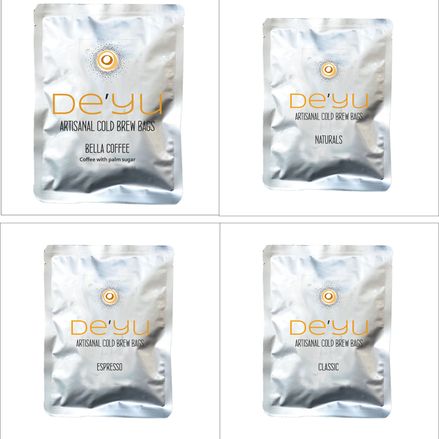 DEYU - Artisnal cold brew bags - Asorted flavours