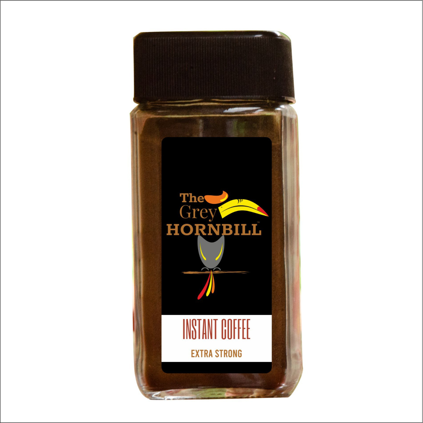 The Grey Hornbill Instant coffee - EXTRA STRONG 50 grams