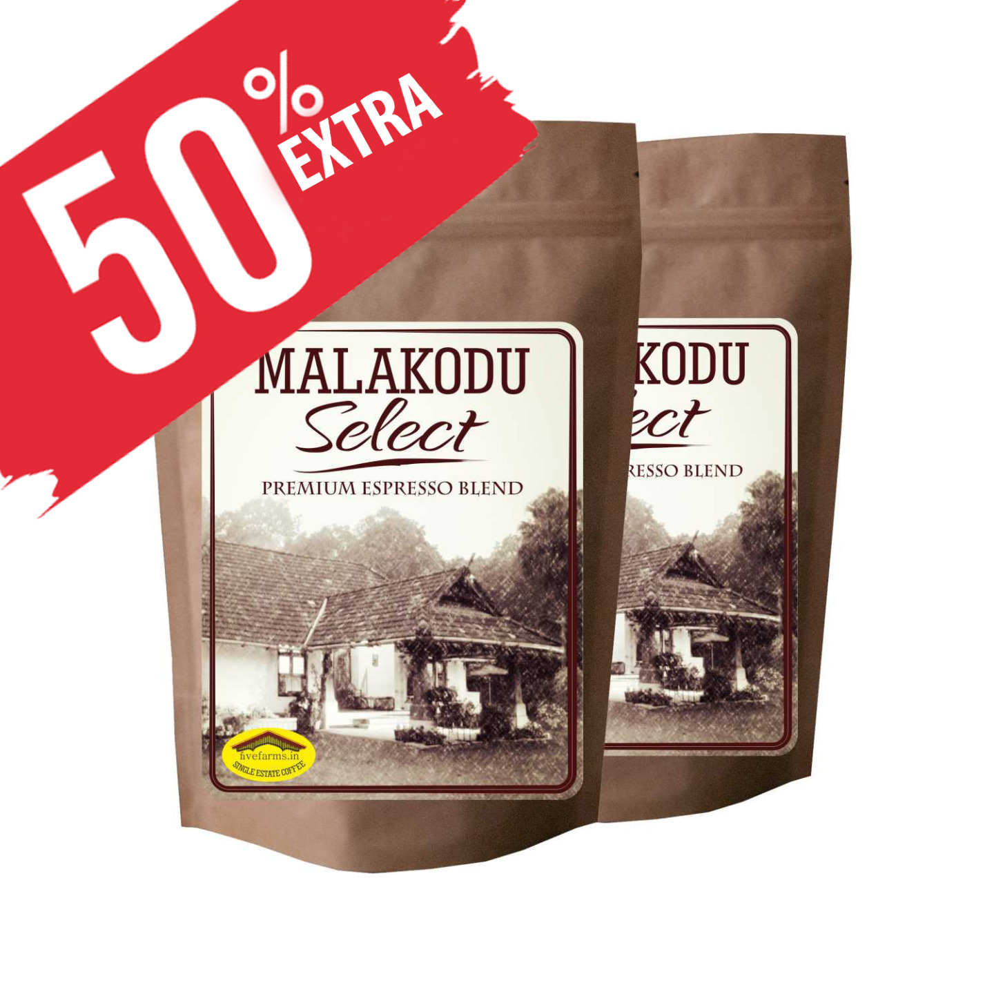 TWIN PACK -  Malakodu Select - Premium Espresso Blend 2x200gm