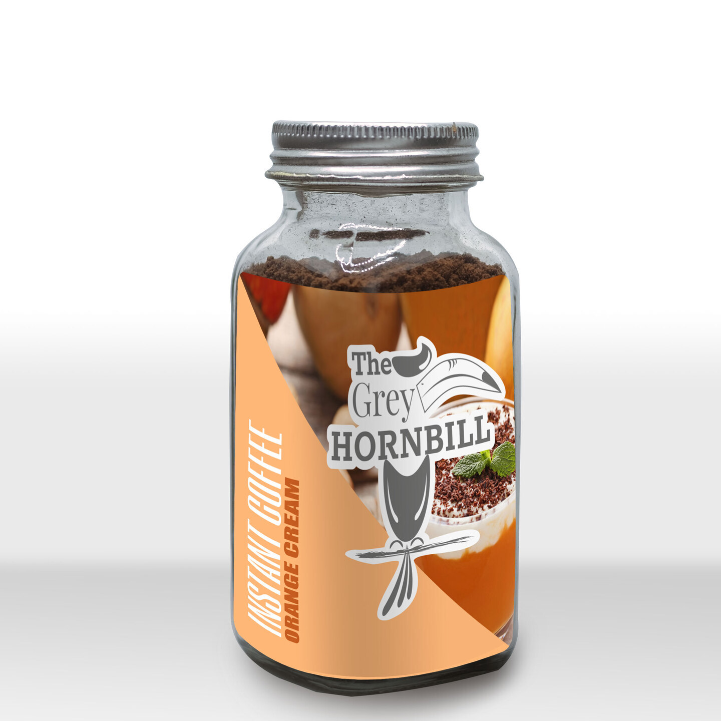 The Grey Hornbill Instant coffee - CREAMY ORANGE 50 grams