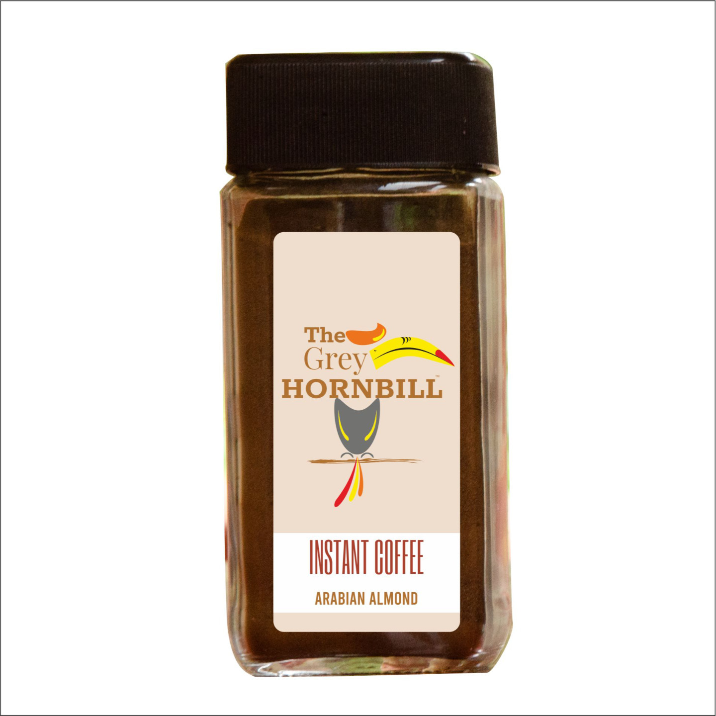 The Grey Hornbill Instant coffee - Arabian Almond 50 grams