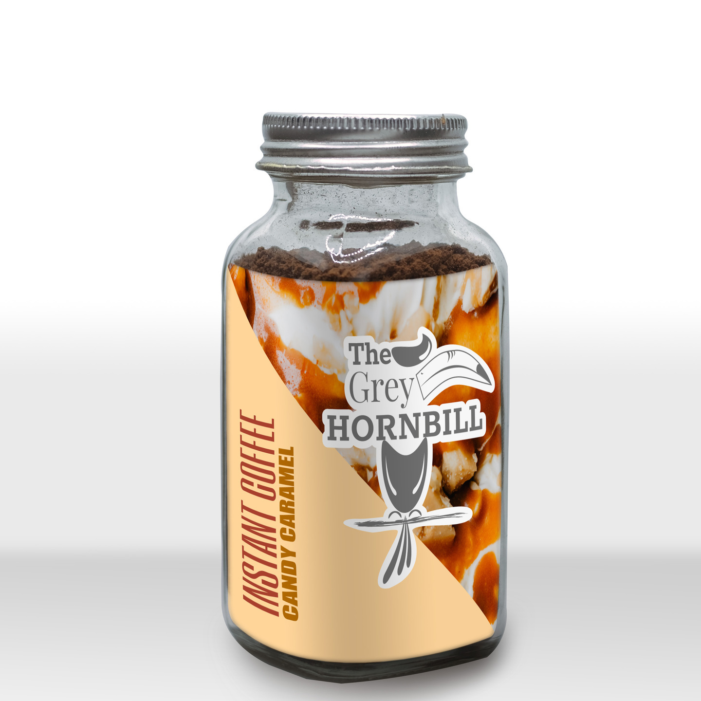 The Grey Hornbill Instant coffee - CANDY CARAMEL 50 grams