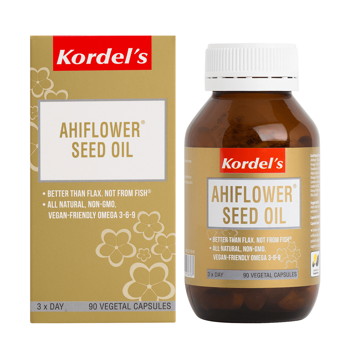 Kordel’s Ahiflower Seed Oil 90's
