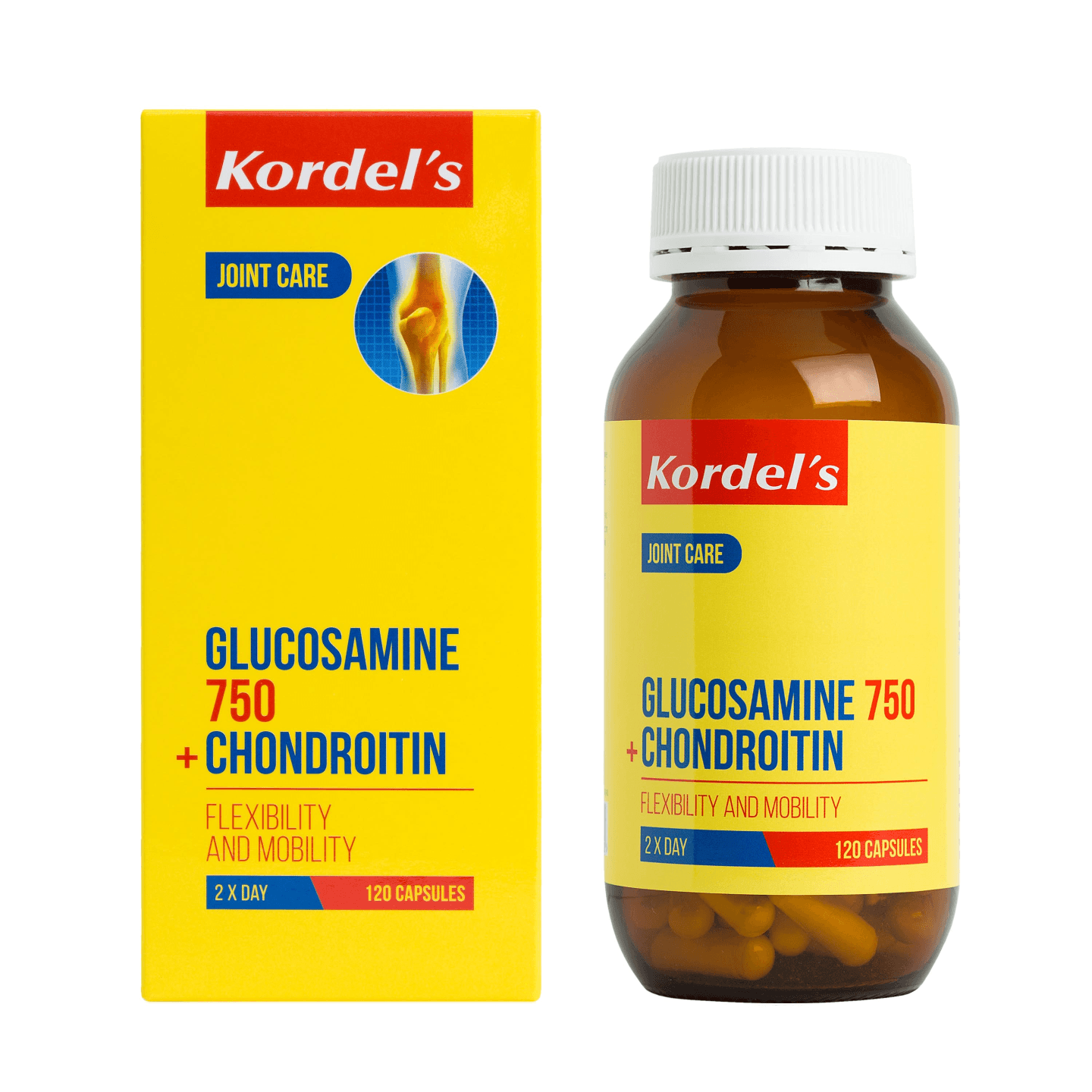 Kordels Glucosamine 750 + Chondroitin 120s