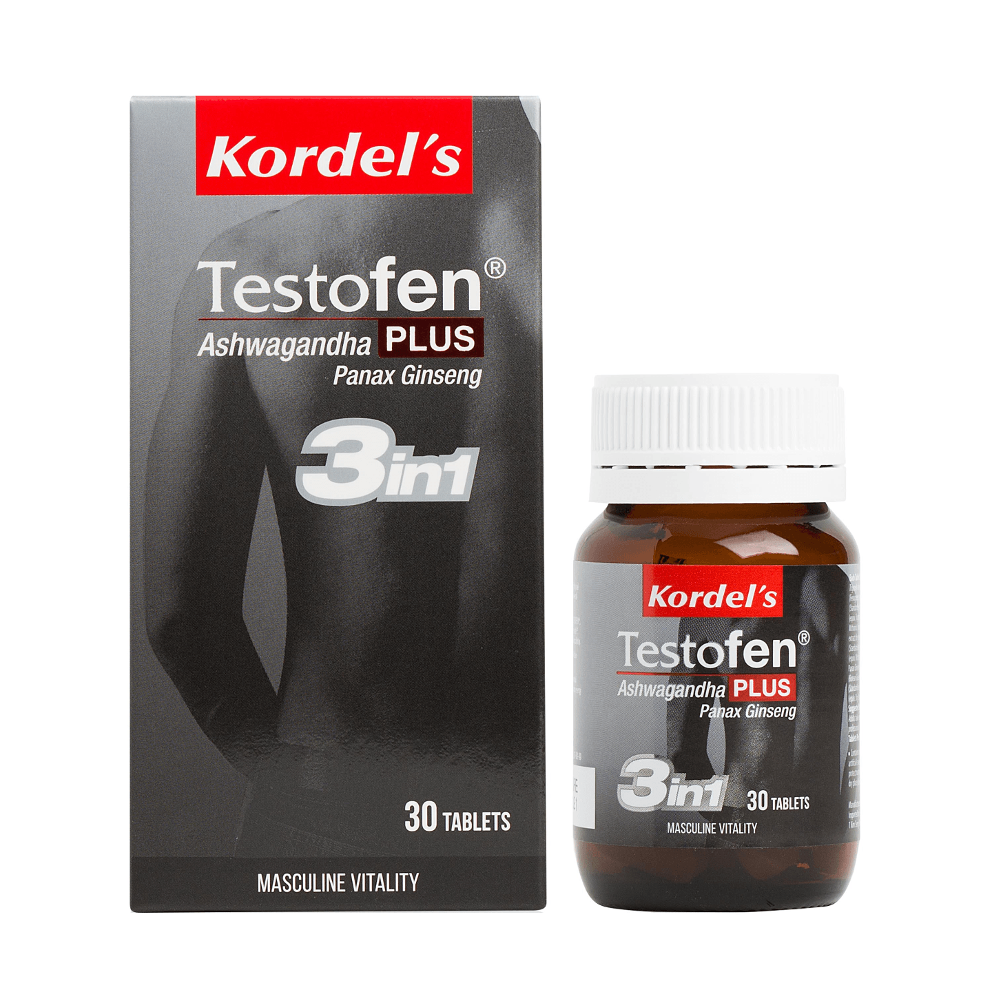 Kordels Testofen Plus 3 in 1 30S