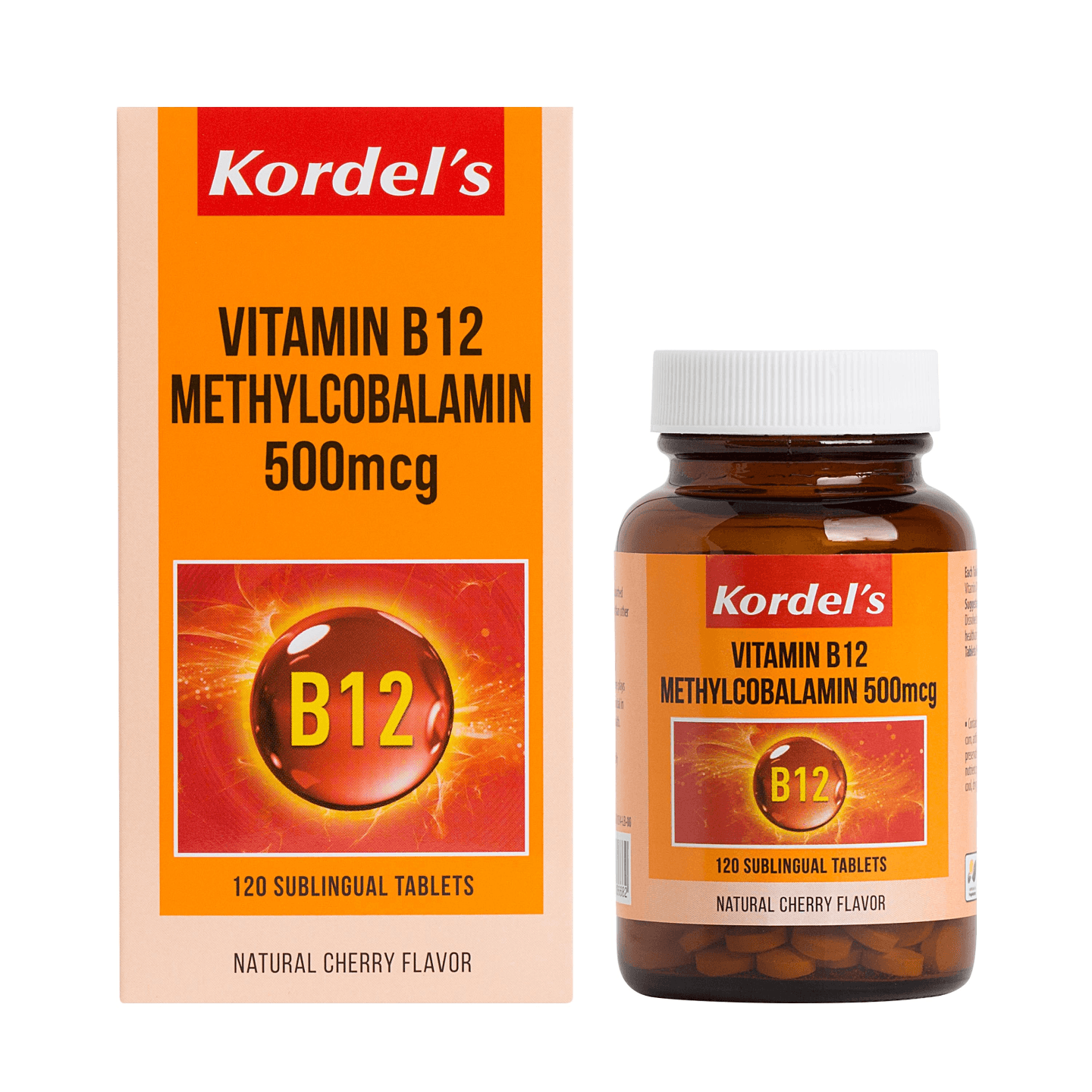 Kordel’s Vitamin B12 Methylcobalamin 500mcg 120's