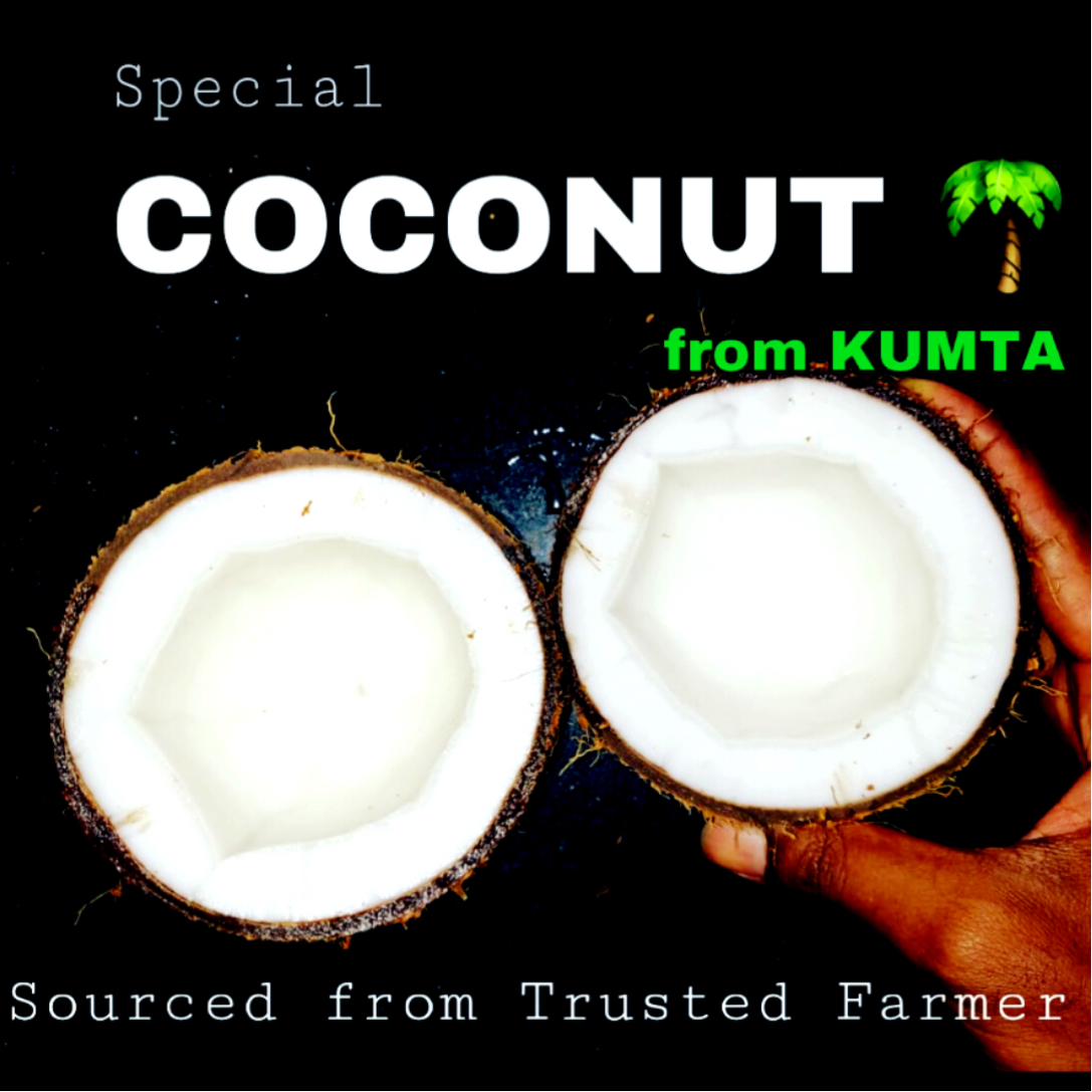 COCONUT from Kumta - 3 Pieces