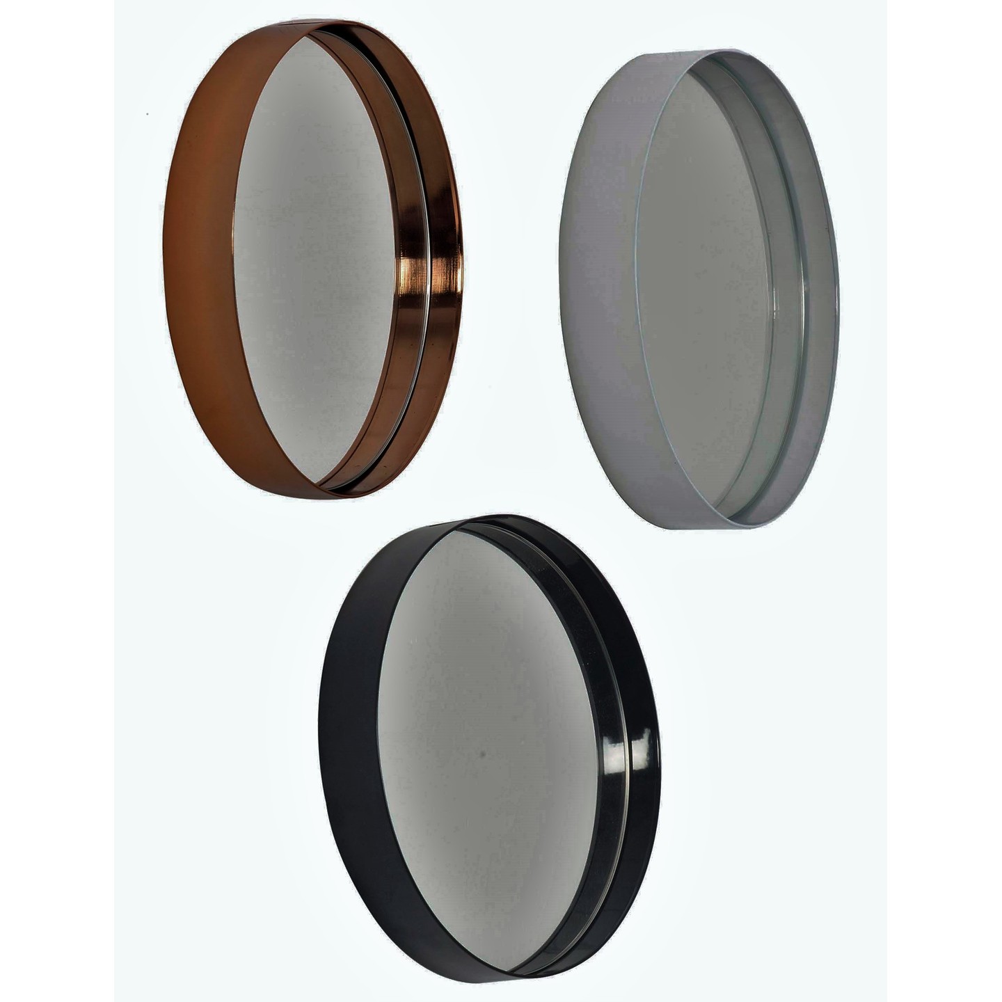 Set of wall hanging mirror
